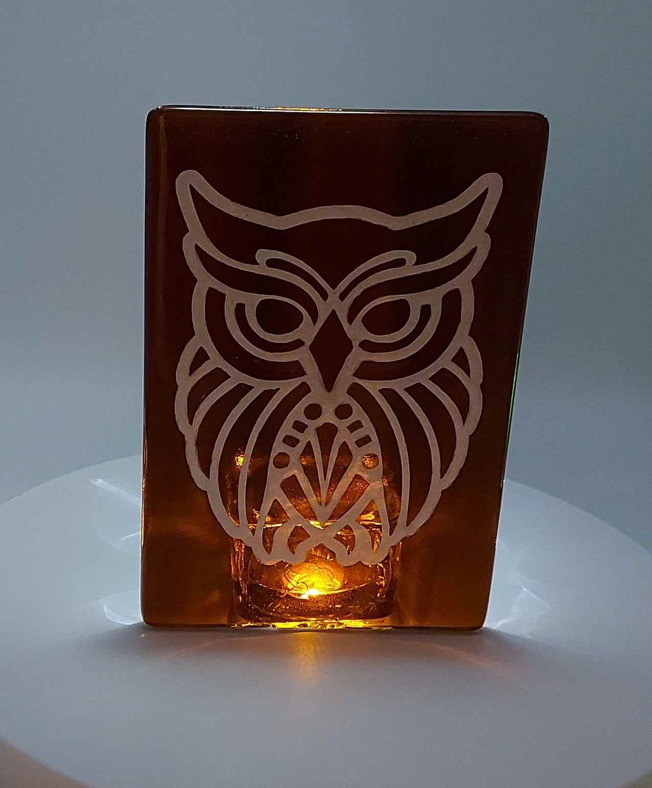 Owl Candle Holder