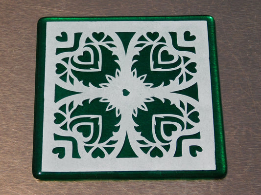 Decorative Glass Plate