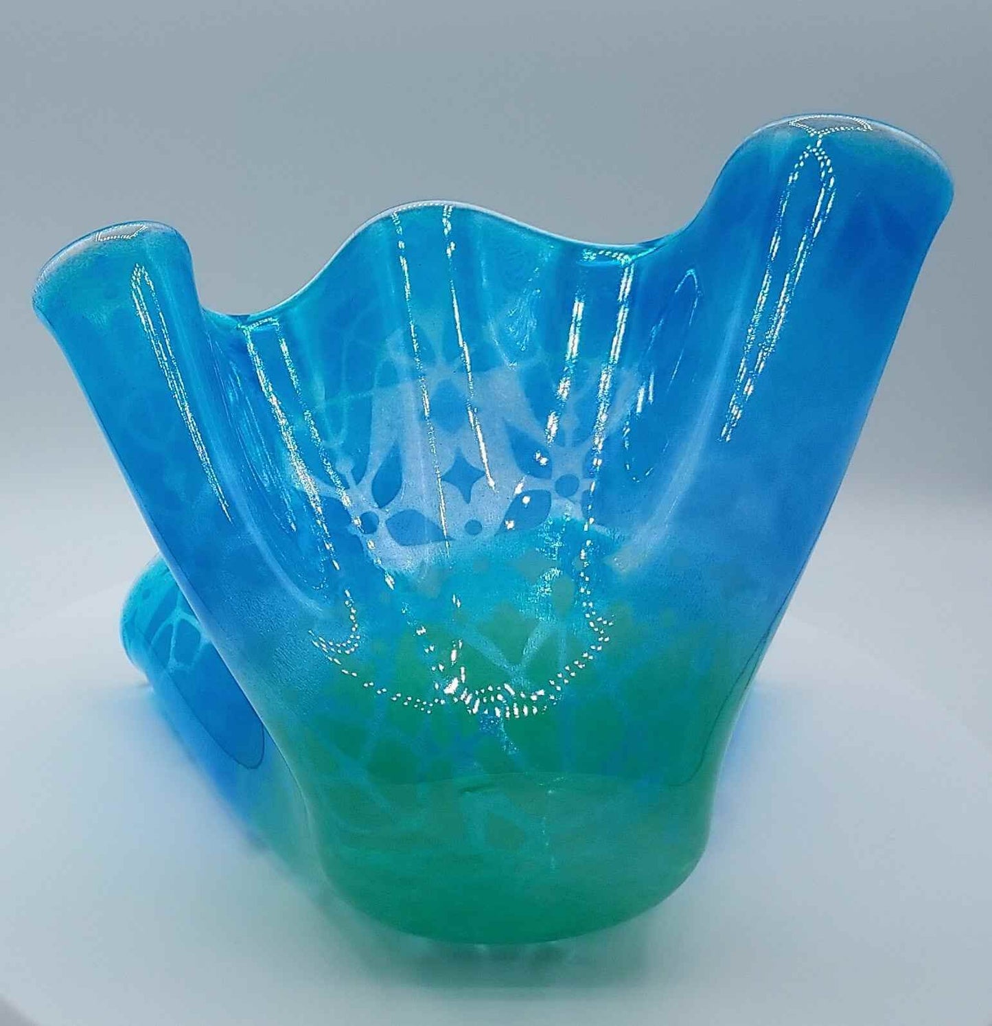 Blue and Green Vase